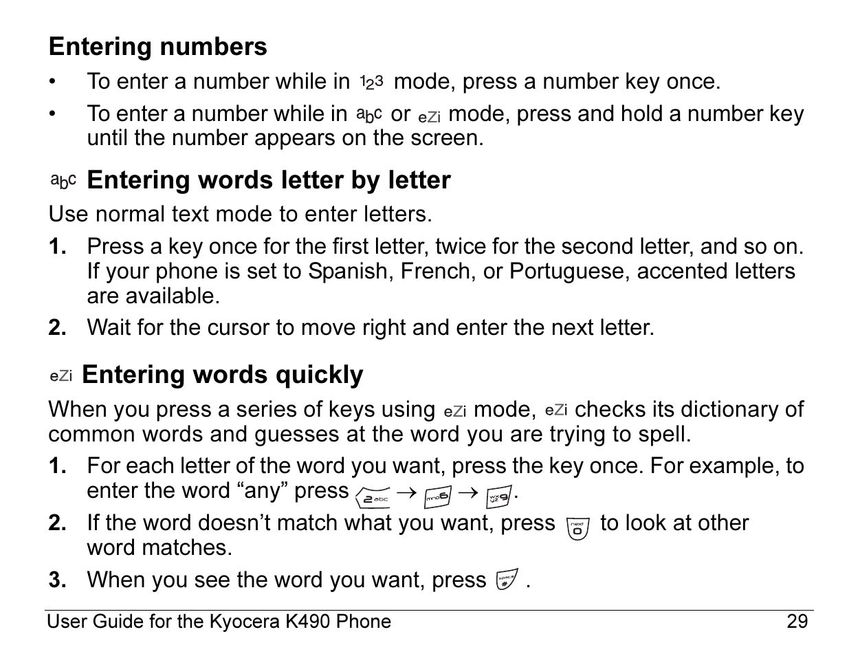 Kyocera ENERGI K490 User Manual | Page 51 / 135