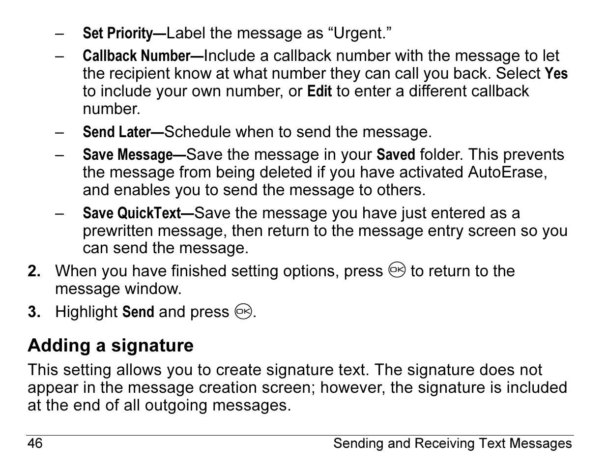 Kyocera ENERGI K490 User Manual | Page 68 / 135