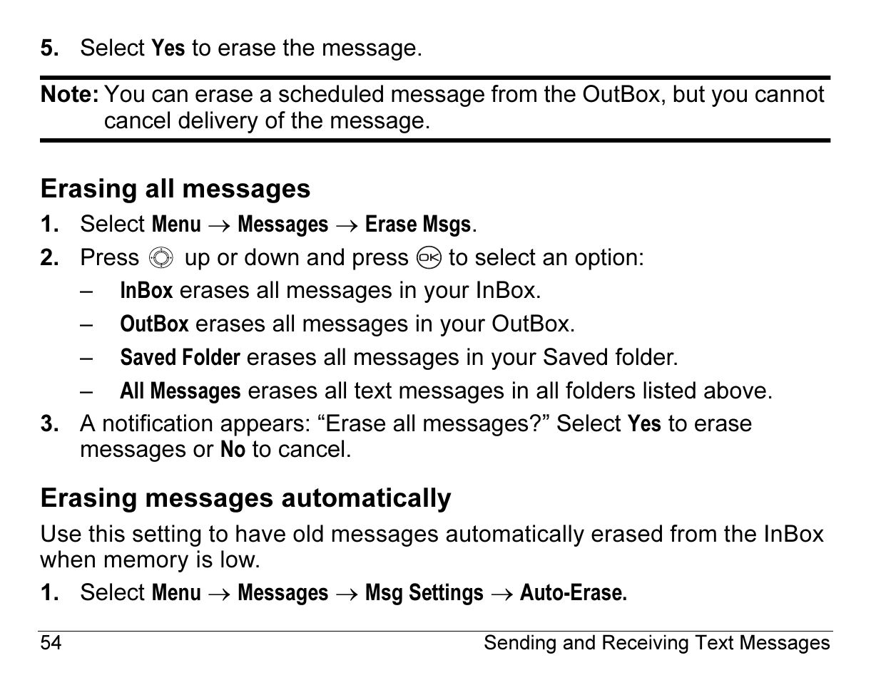 Kyocera ENERGI K490 User Manual | Page 76 / 135