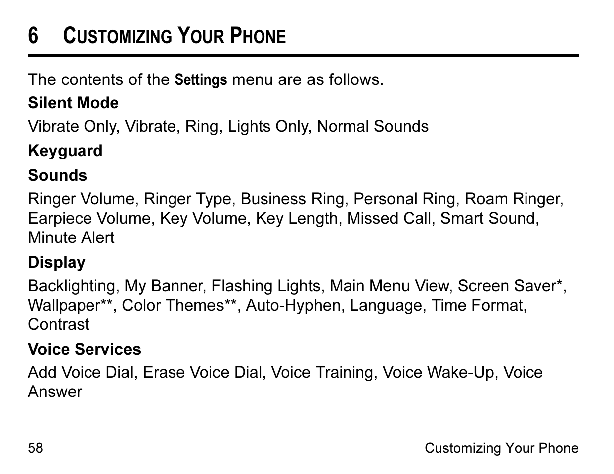 Kyocera ENERGI K490 User Manual | Page 80 / 135