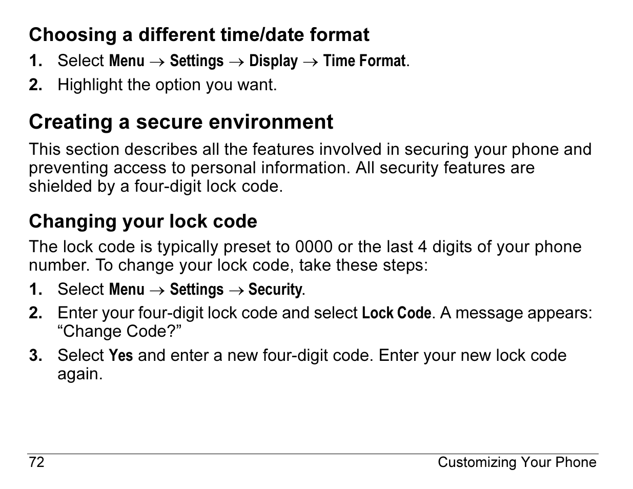 Creating a secure environment | Kyocera ENERGI K490 User Manual | Page 94 / 135