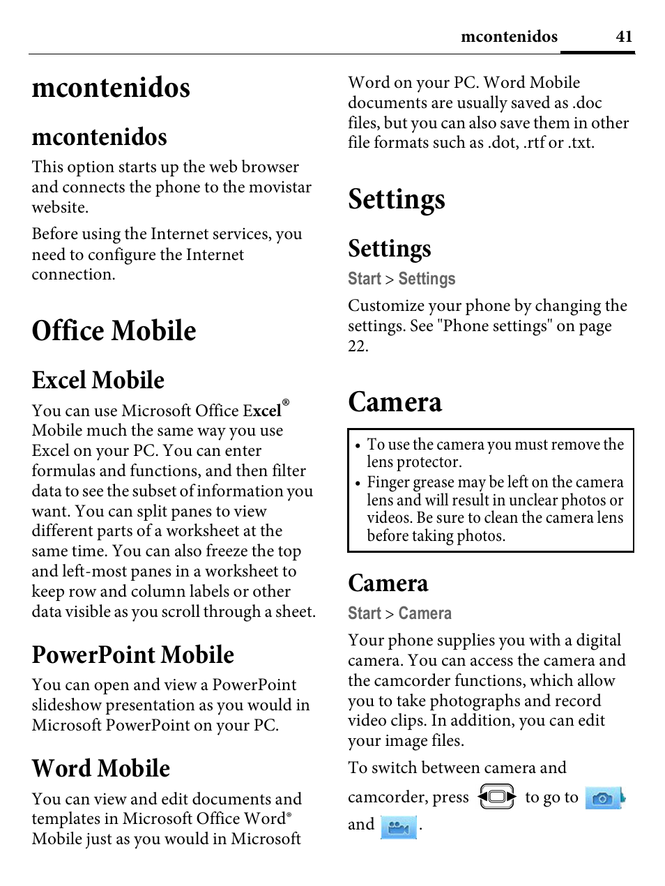 Kyocera E4000 User Manual | Page 41 / 73