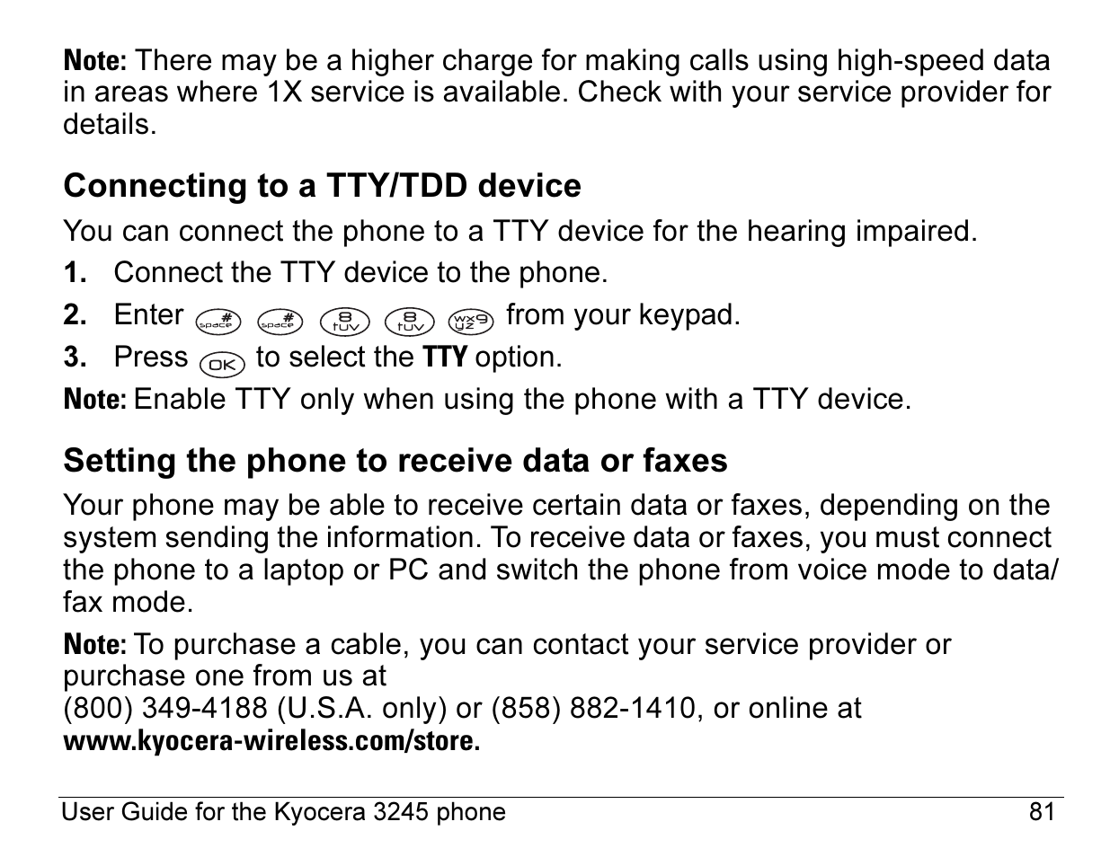 Kyocera 3245 User Manual | Page 101 / 146