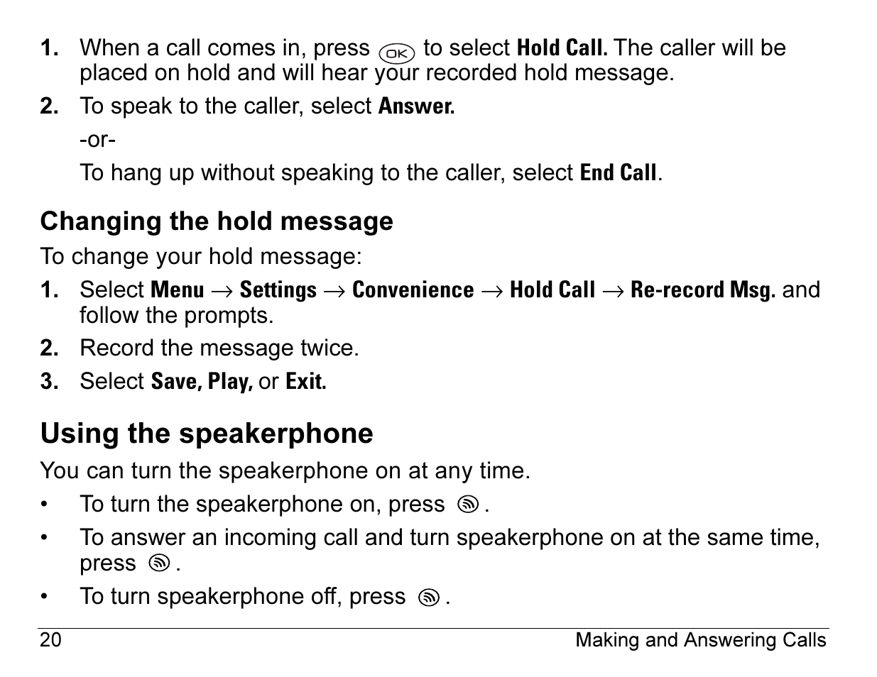 Using the speakerphone | Kyocera 3245 User Manual | Page 40 / 146