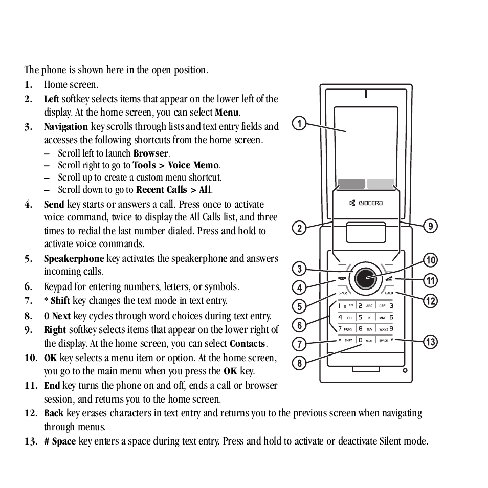 Phone overview, Get to know your phone | Kyocera Neo E1100 User Manual | Page 12 / 89