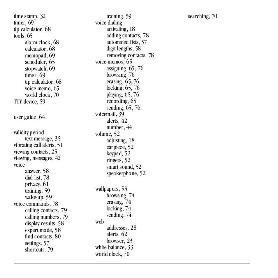 Kyocera Neo E1100 User Manual | Page 88 / 89