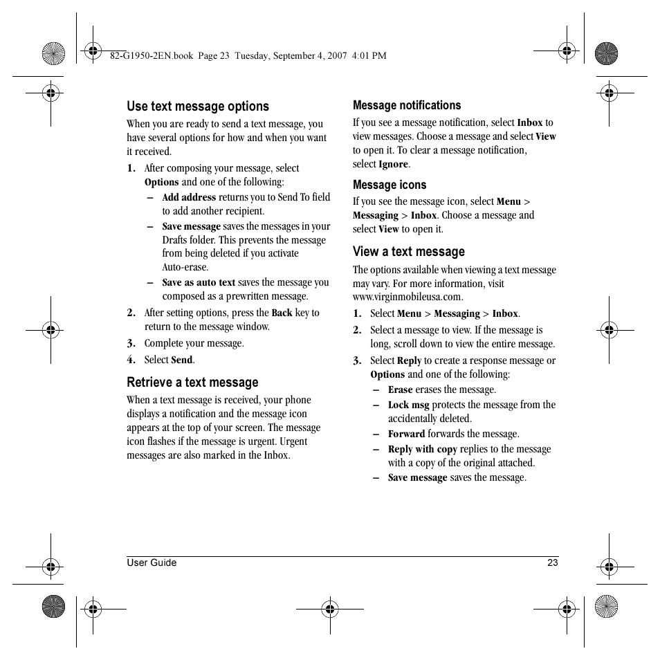 Kyocera Wild Card User Manual | Page 31 / 80