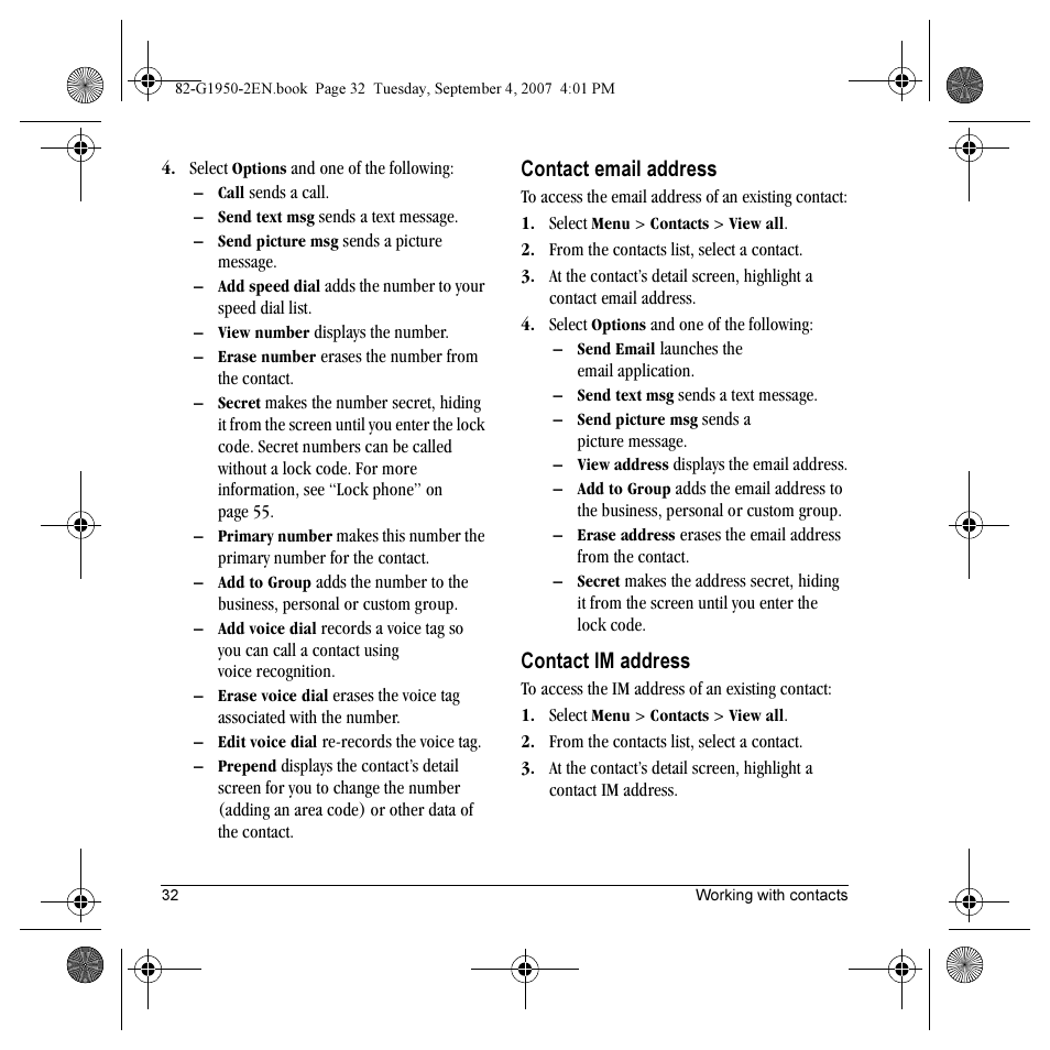 Kyocera Wild Card User Manual | Page 40 / 80