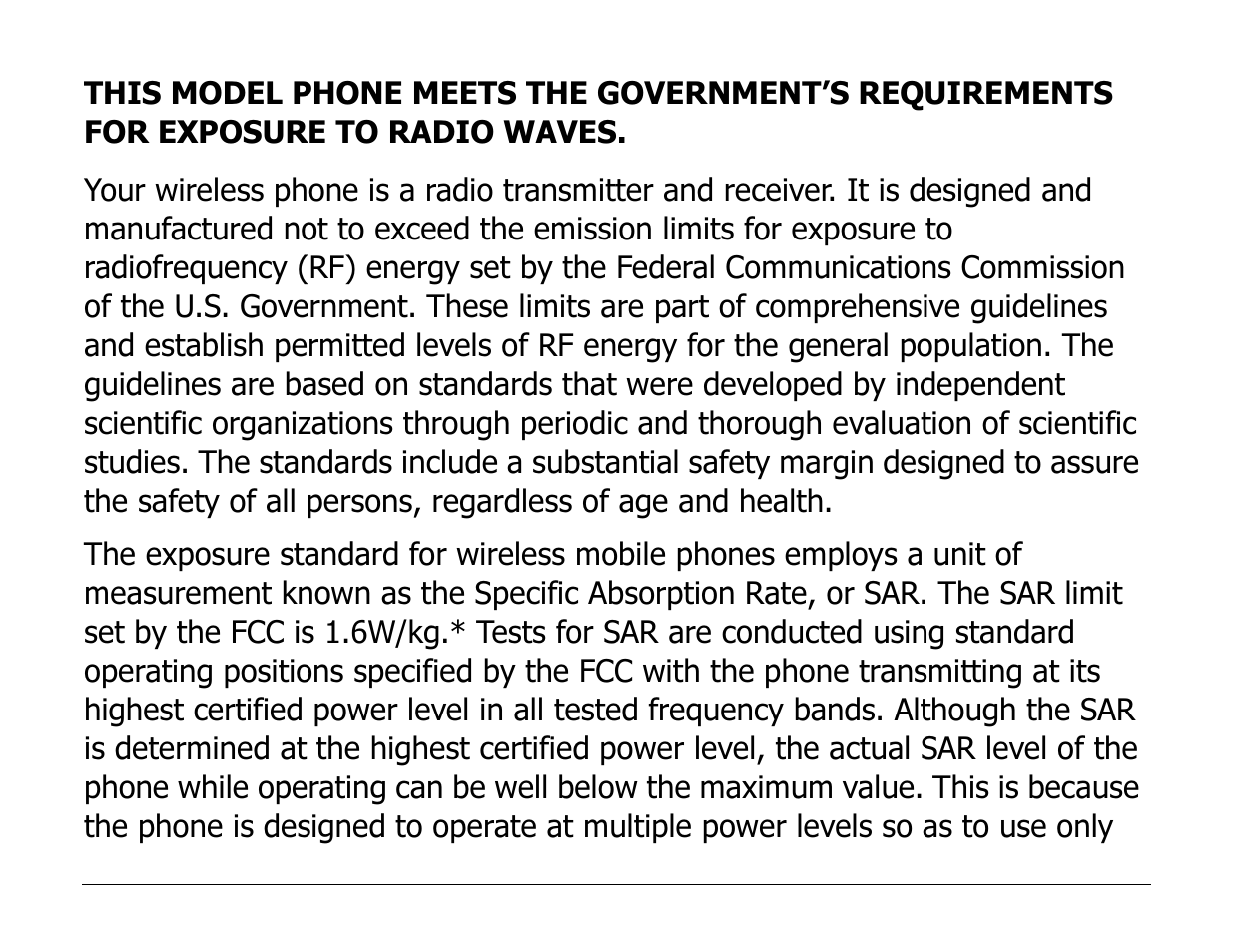 Kyocera Phone 2235 User Manual | Page 6 / 136