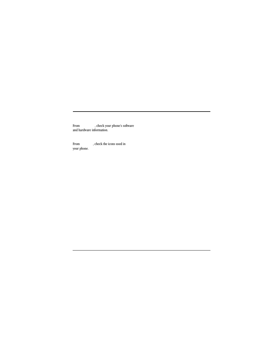 Phone info, View build information, View phone icons | View build information view phone icons | Kyocera Jax S1300 User Manual | Page 61 / 68