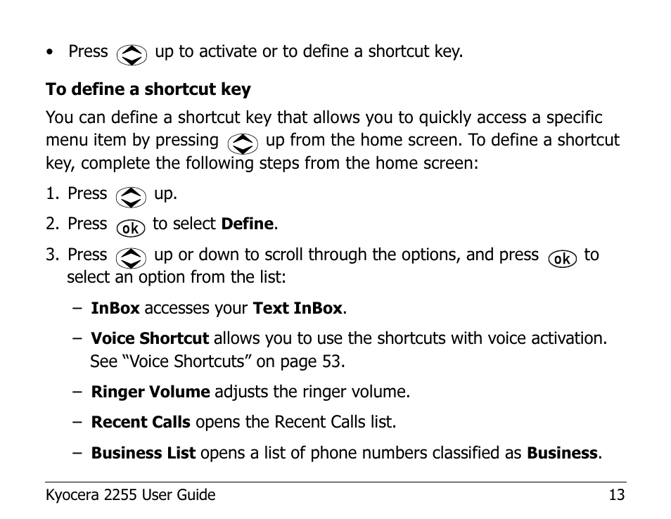 Kyocera 2255 User Manual | Page 27 / 110