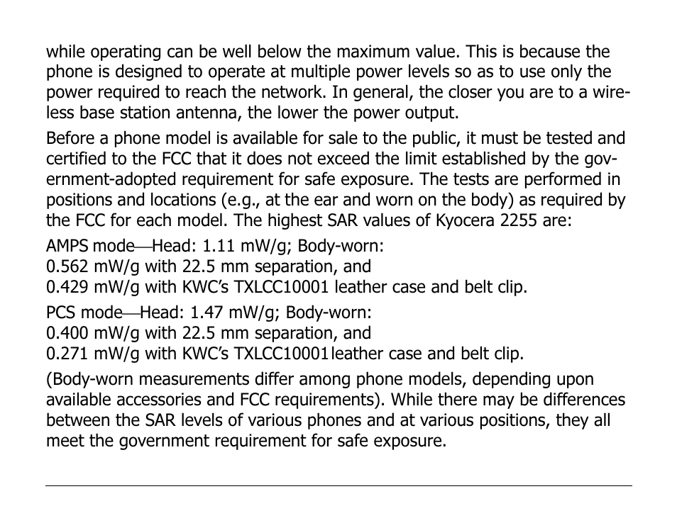 Kyocera 2255 User Manual | Page 6 / 110