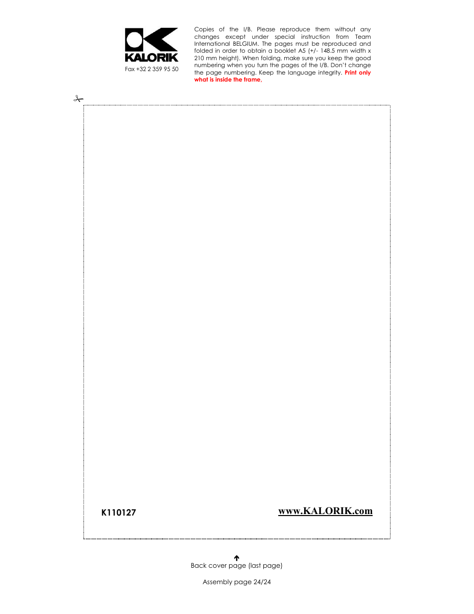 Kalorik JK 25697 User Manual | Page 24 / 24