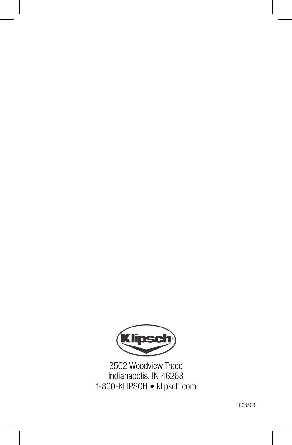 Klipsch Earphones User Manual | Page 24 / 24