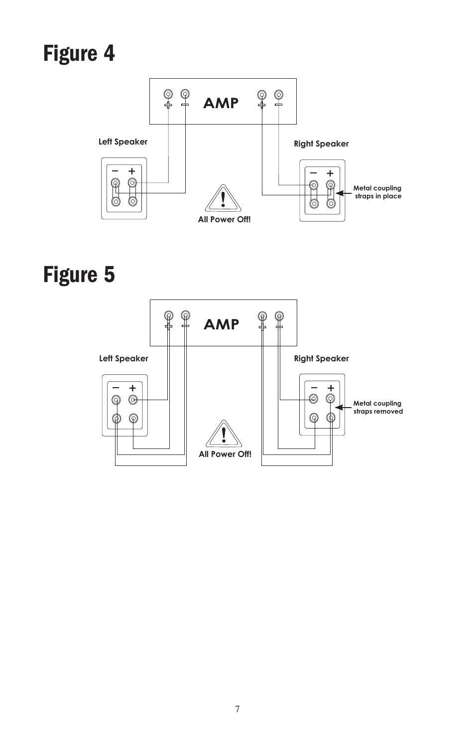 Figure 4, Figure 5 | Klipsch Icon Series User Manual | Page 7 / 8