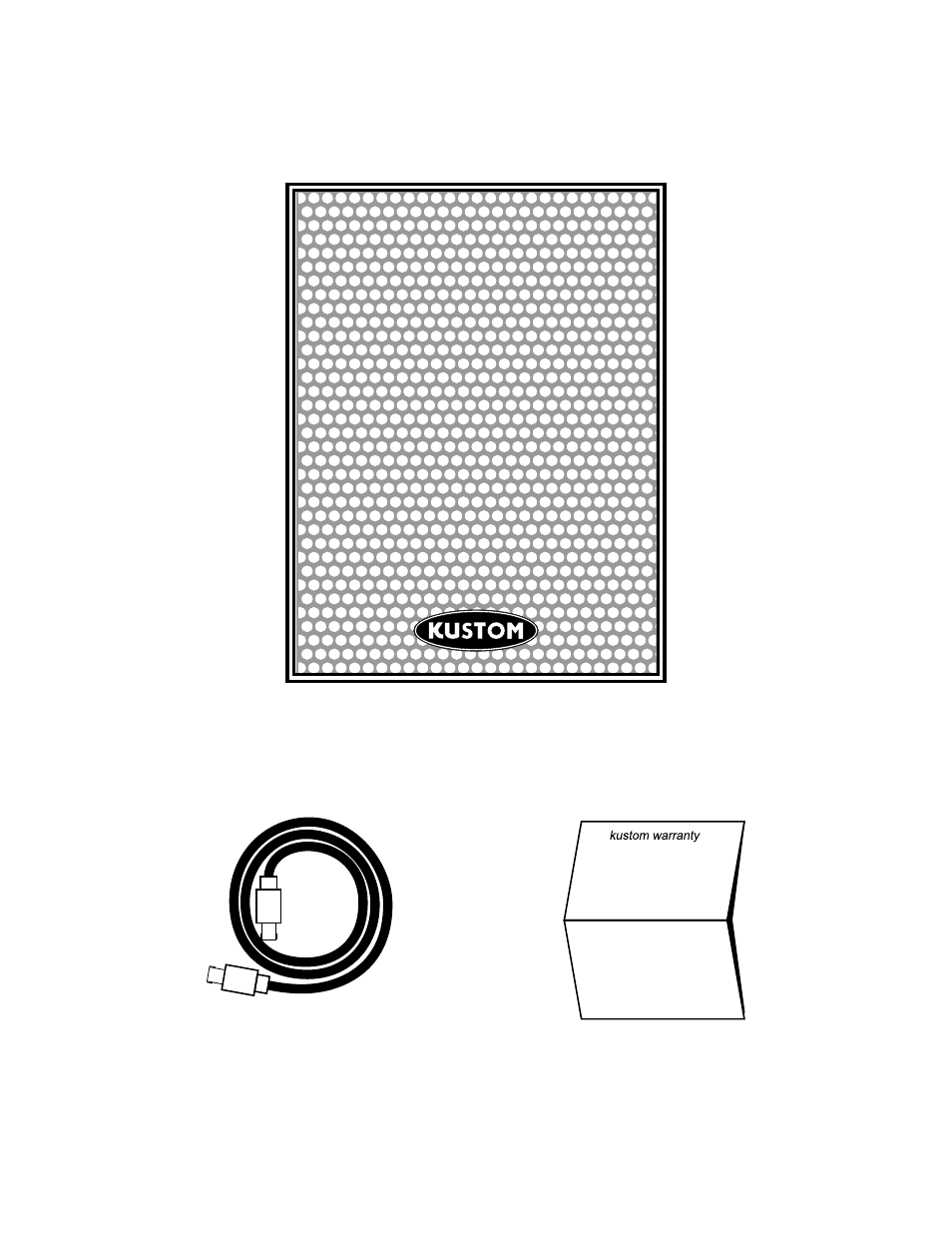 Product contents, G410h | Kustom G410H User Manual | Page 2 / 8