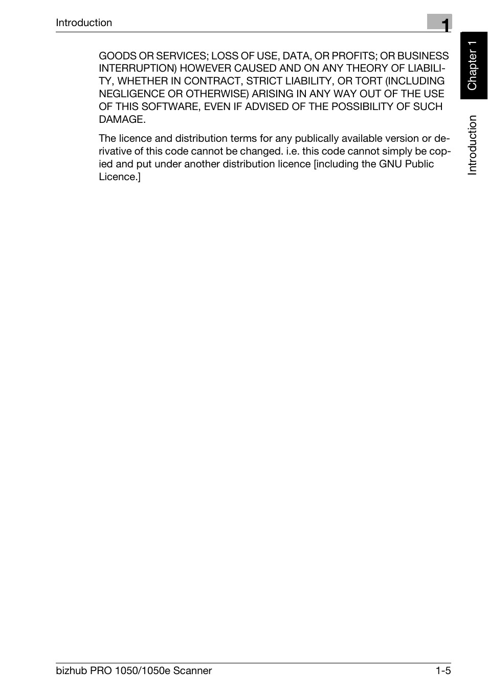 Konica Minolta BIZHUB PRO 1050E User Manual | Page 10 / 190