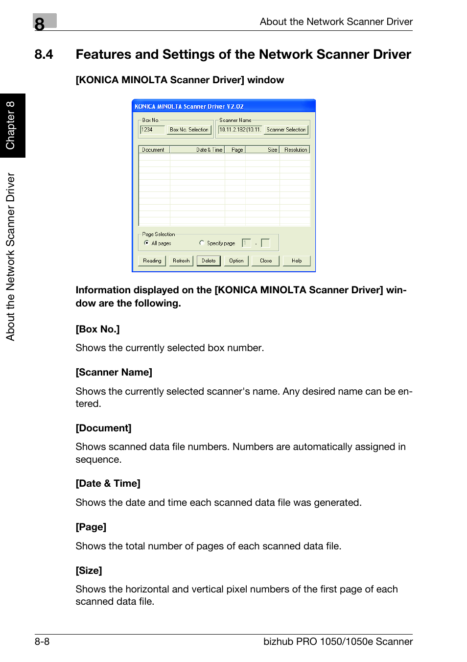 Konica Minolta BIZHUB PRO 1050E User Manual | Page 151 / 190