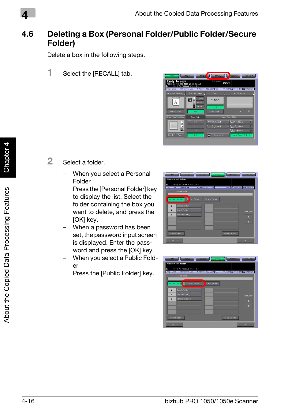 Konica Minolta BIZHUB PRO 1050E User Manual | Page 51 / 190