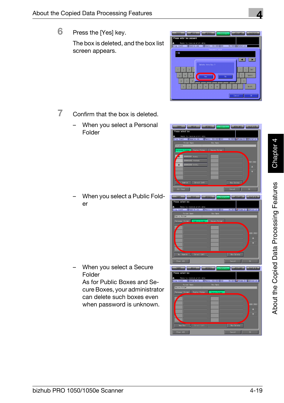 Konica Minolta BIZHUB PRO 1050E User Manual | Page 54 / 190