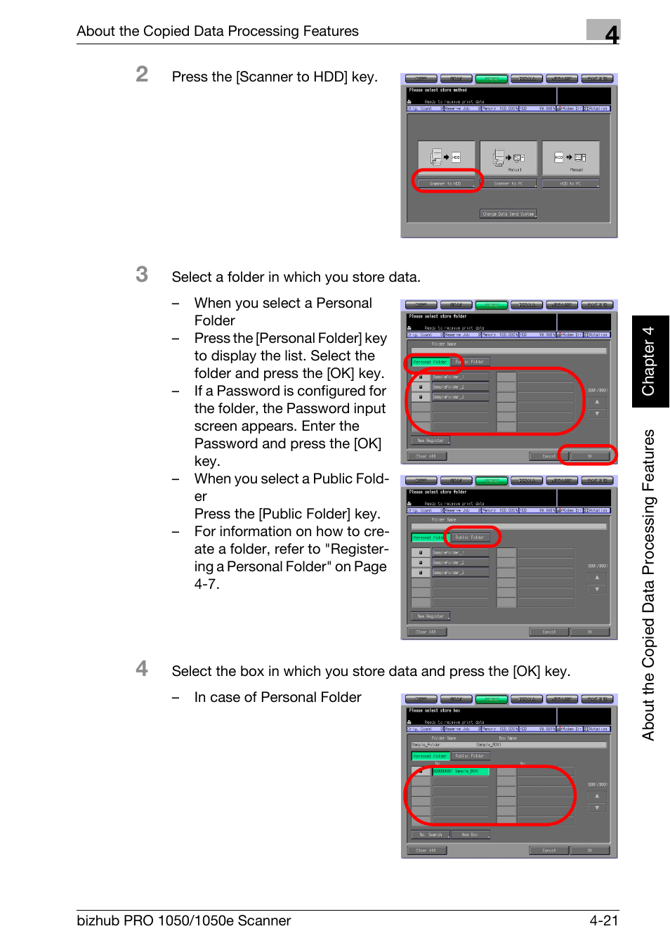 Konica Minolta BIZHUB PRO 1050E User Manual | Page 56 / 190