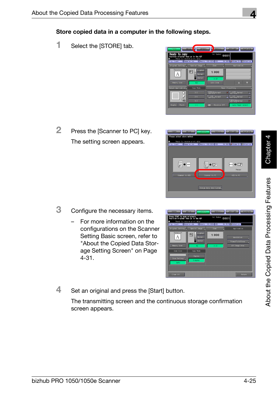 Konica Minolta BIZHUB PRO 1050E User Manual | Page 60 / 190