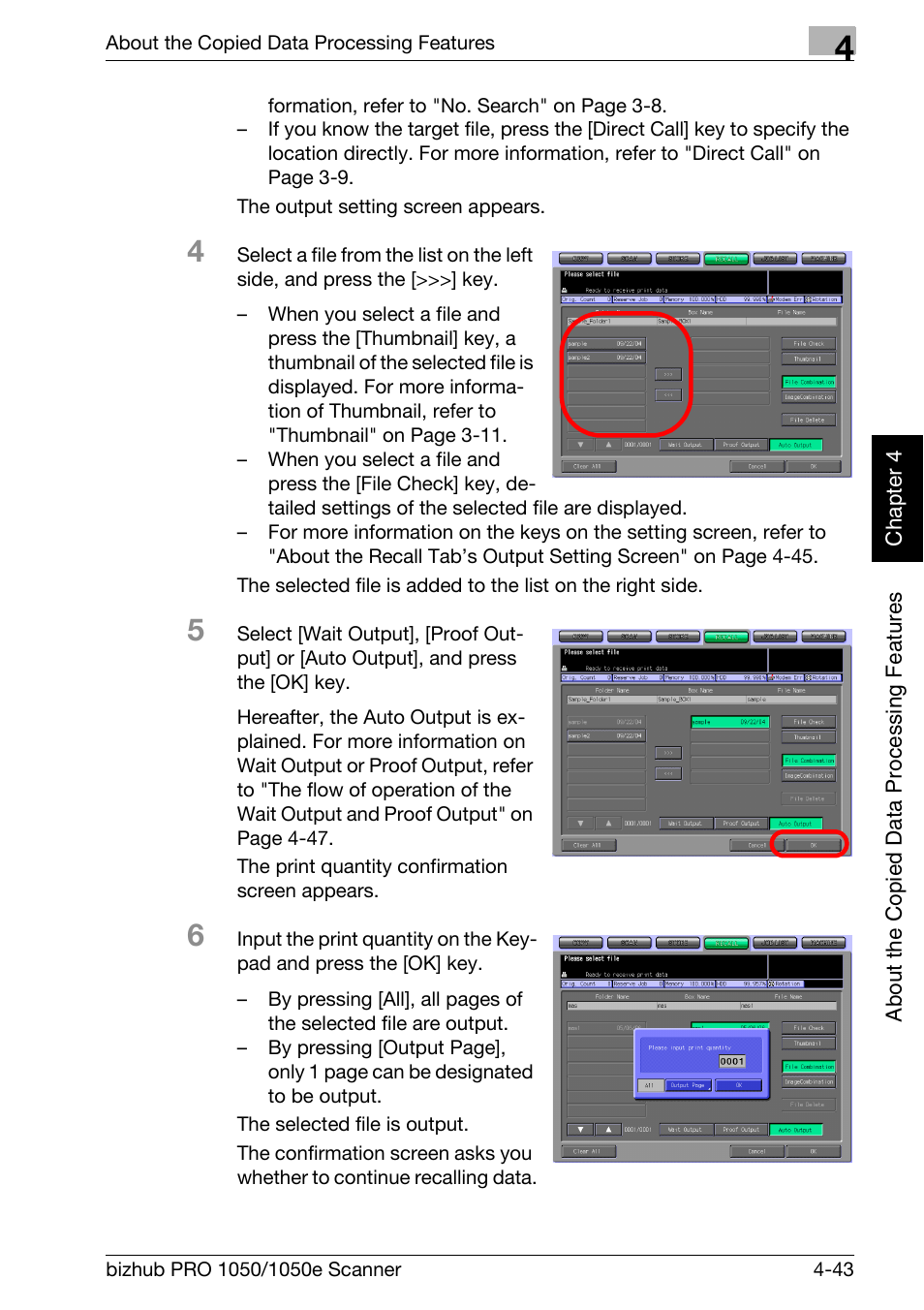 Konica Minolta BIZHUB PRO 1050E User Manual | Page 78 / 190