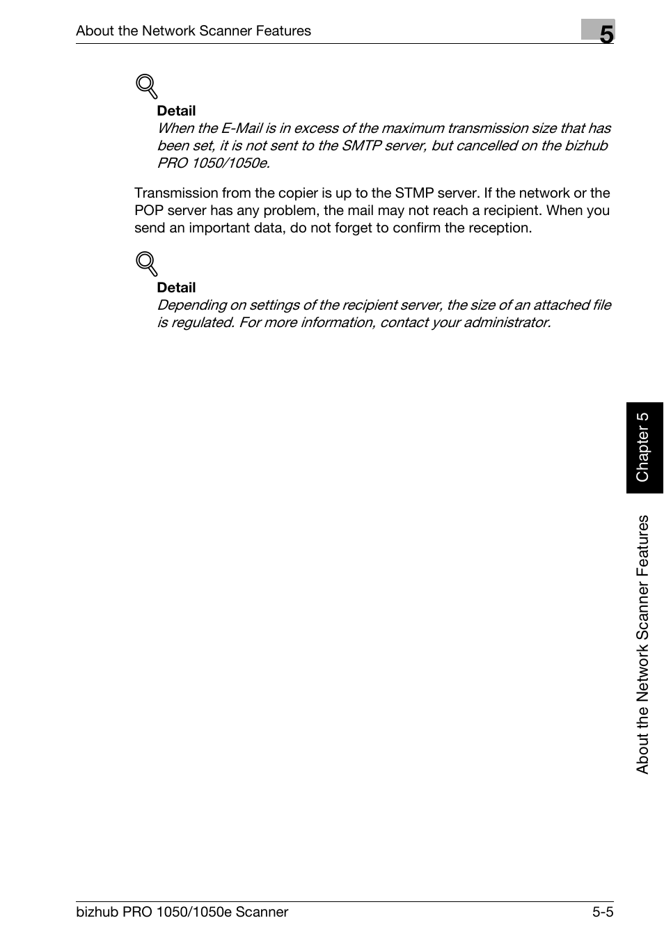 Konica Minolta BIZHUB PRO 1050E User Manual | Page 88 / 190