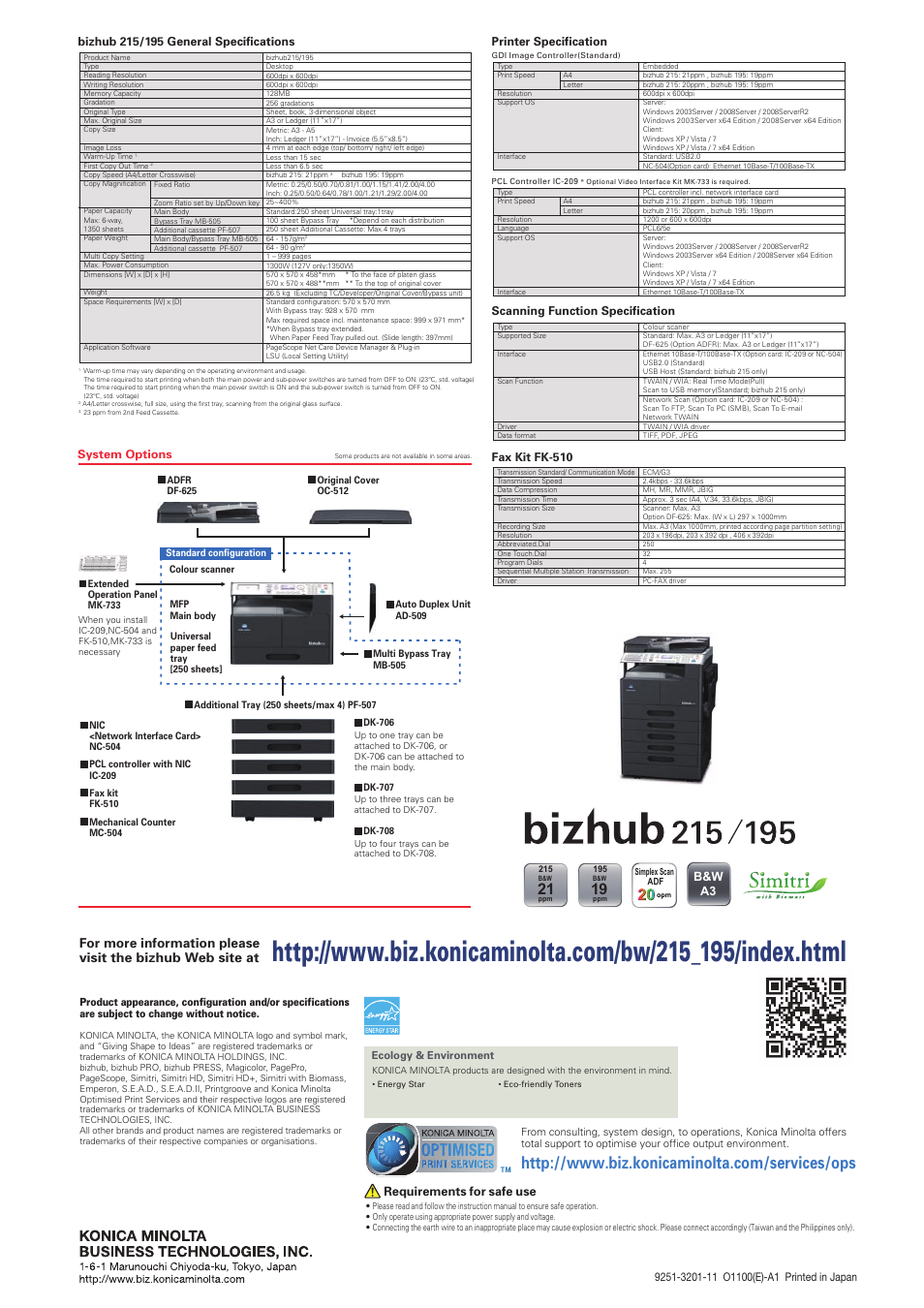 Konica Minolta Bizhub 215 User Manual | Page 4 / 4