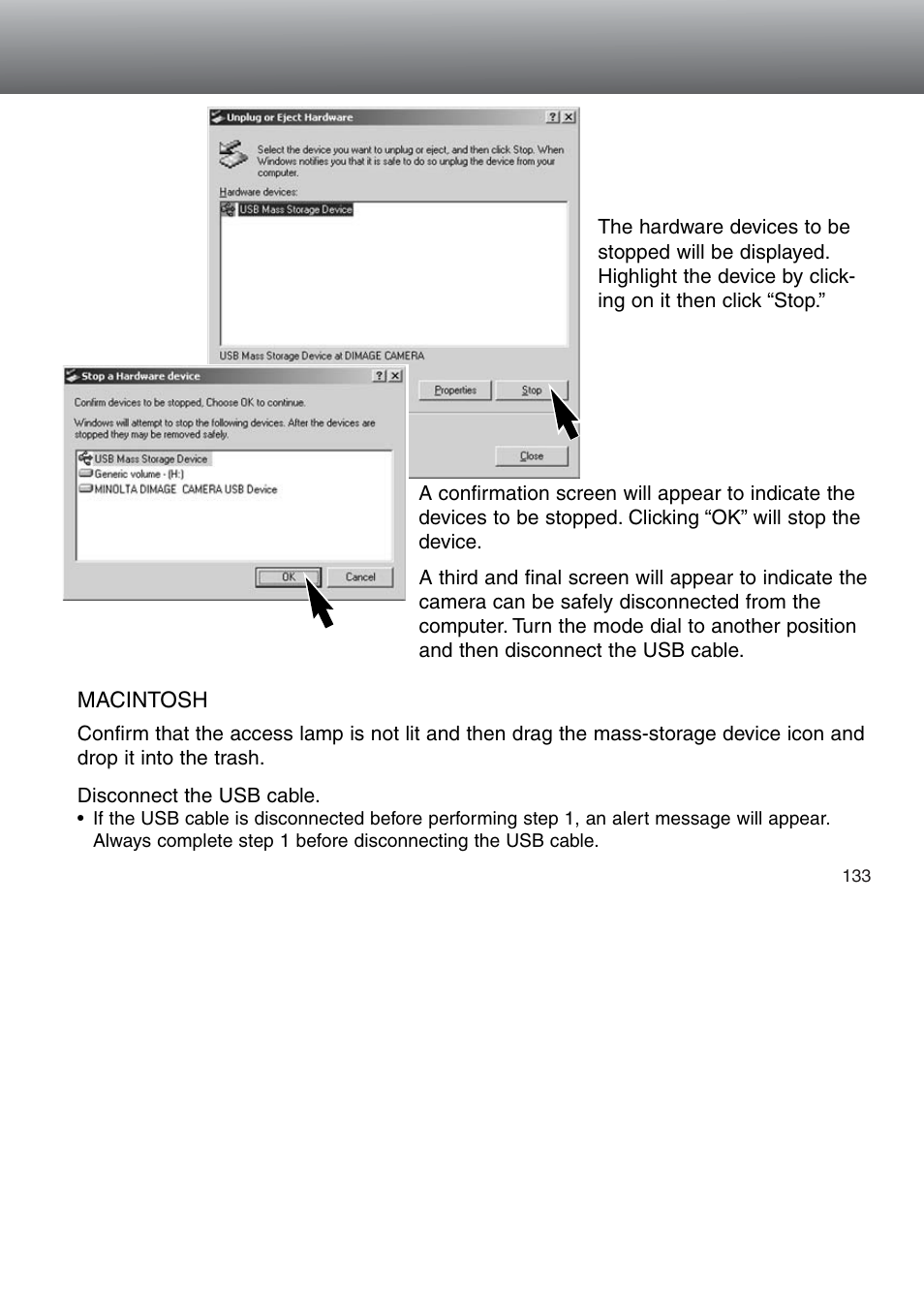 Konica Minolta 5D User Manual | Page 133 / 150