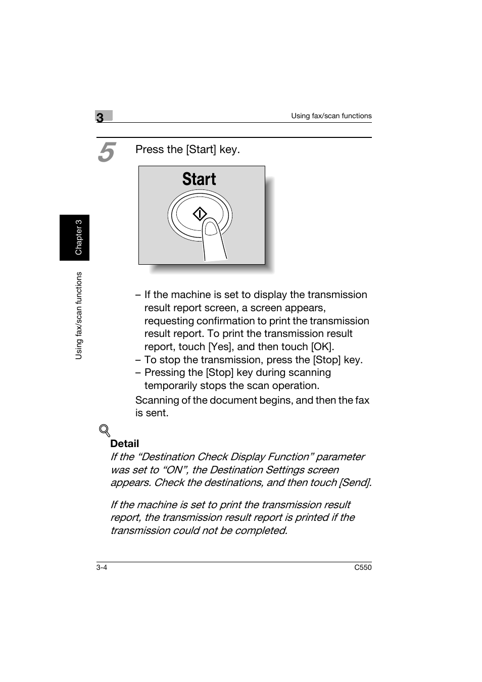 Konica Minolta C550 User Manual | Page 105 / 164