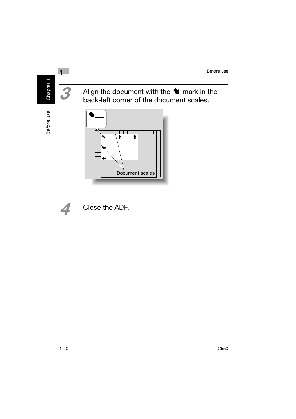 Konica Minolta C550 User Manual | Page 29 / 164