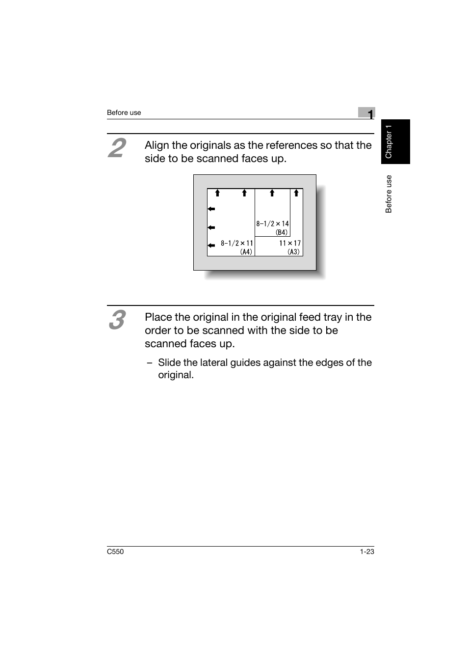 Konica Minolta C550 User Manual | Page 32 / 164