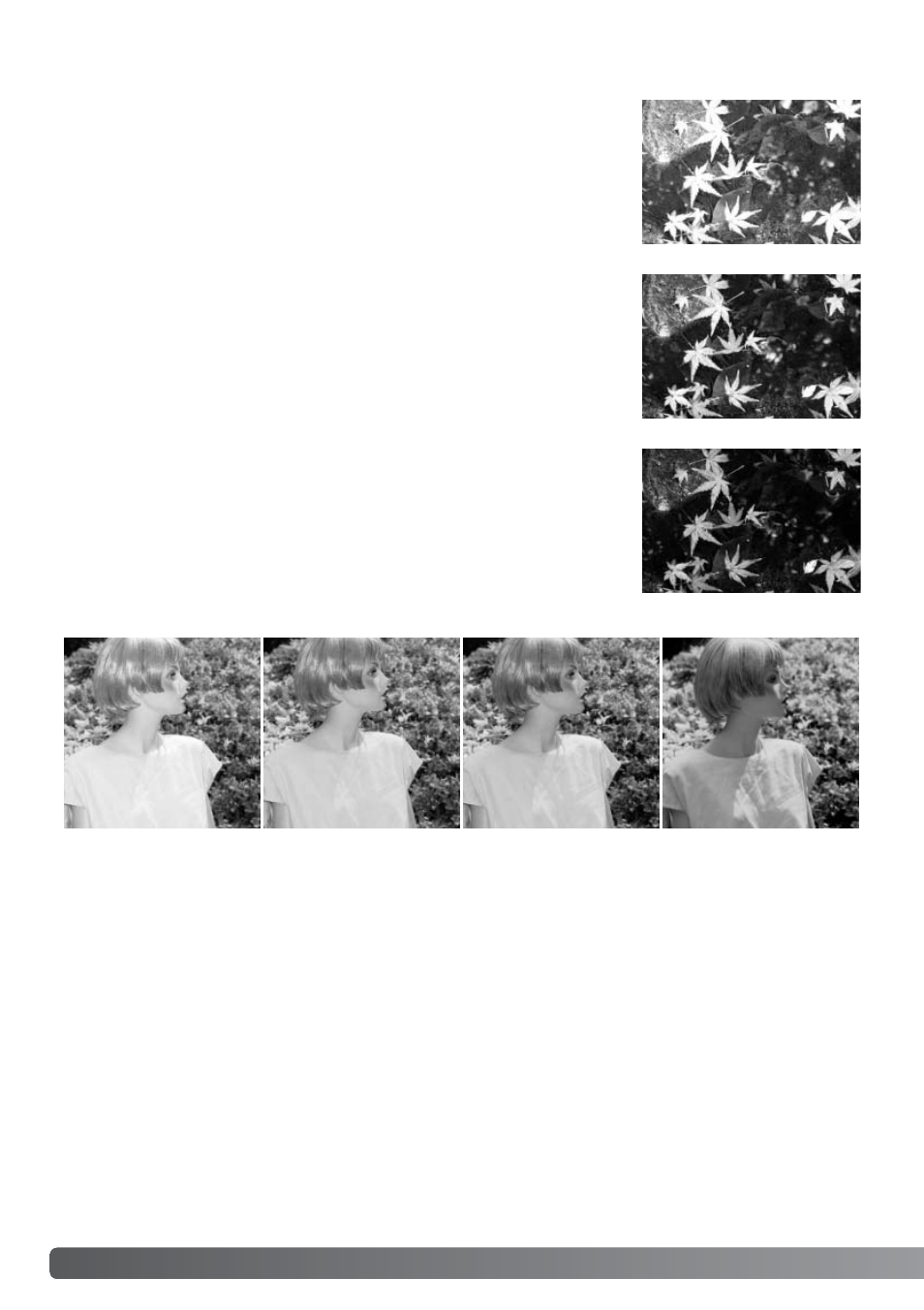 Using exposure and flash compensation | Konica Minolta DiMAGE F200 User Manual | Page 74 / 132