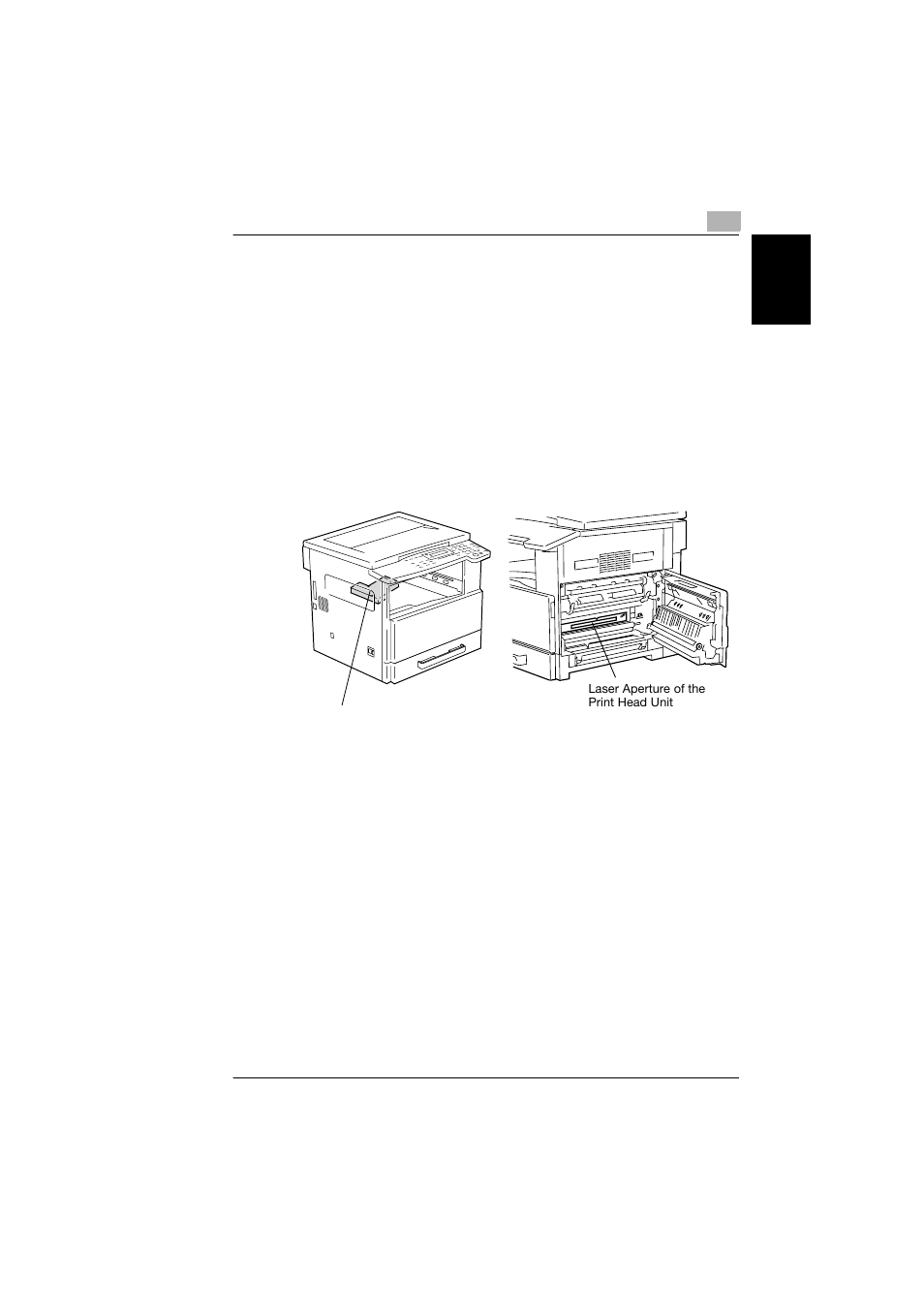 Internal laser radiation, Internal laser radiation -5 | Konica Minolta bizhub 180 User Manual | Page 14 / 256