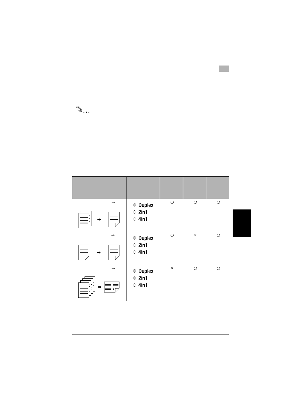 2 double-sided copies, Double-sided copies -7 | Konica Minolta bizhub 180 User Manual | Page 140 / 256