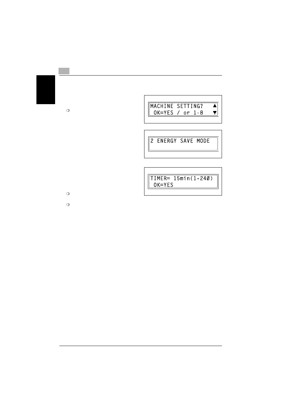 To set the, Energy save mode, Preheat mode) function -8 | Preheat mode) function | Konica Minolta bizhub 180 User Manual | Page 165 / 256