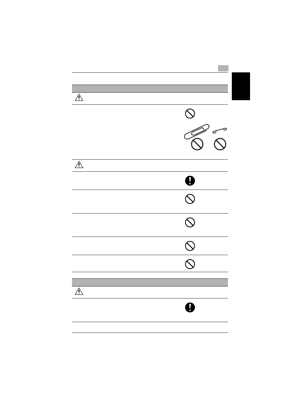 Warning, Caution | Konica Minolta bizhub 180 User Manual | Page 22 / 256