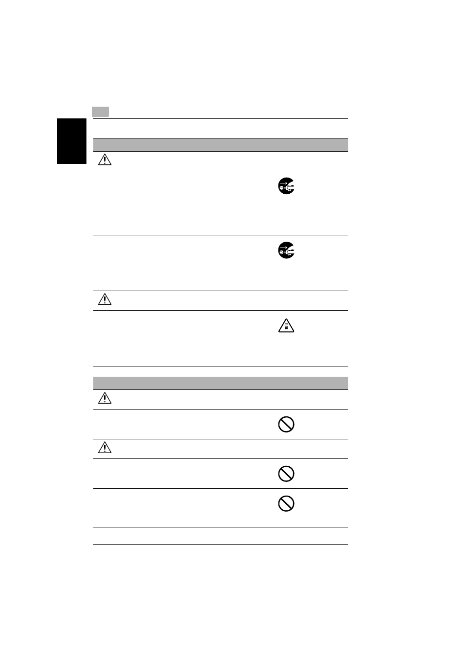 Warning, Caution | Konica Minolta bizhub 180 User Manual | Page 23 / 256