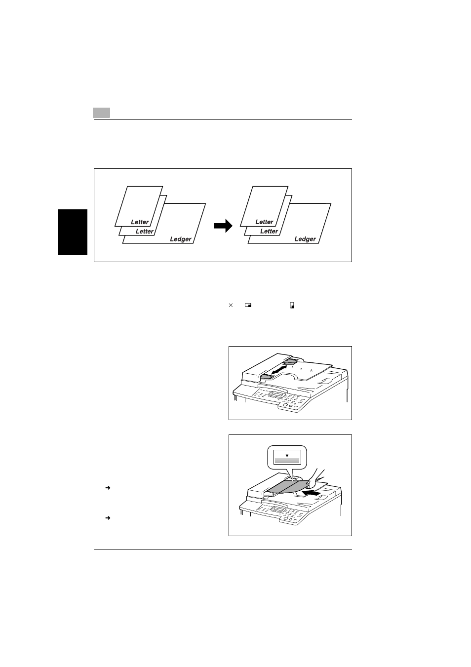 To load documents of mixed sizes, To load documents of mixed sizes -16 | Konica Minolta bizhub 180 User Manual | Page 69 / 256