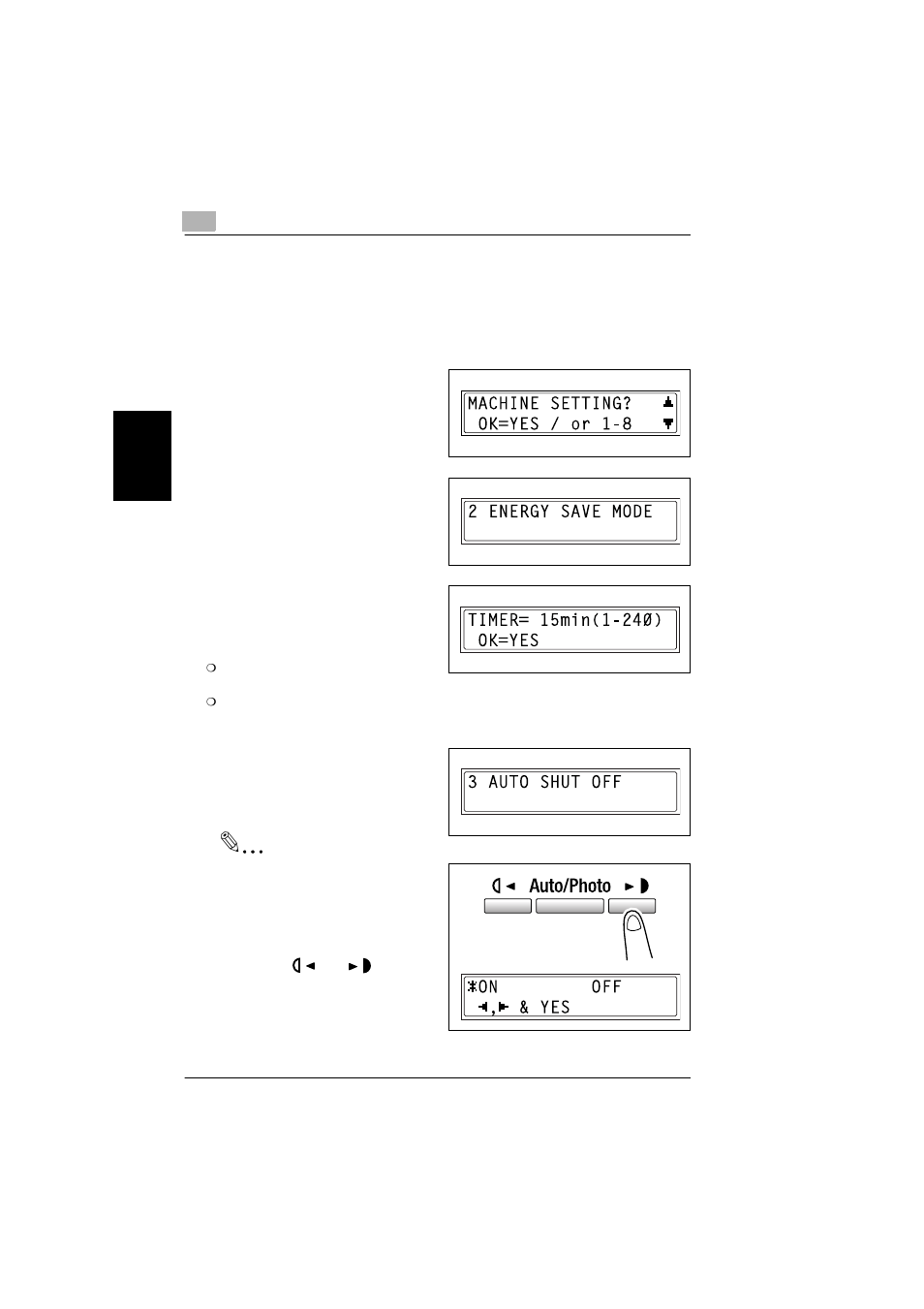 6 reducing electricity usage, Reducing electricity usage -22 | Konica Minolta bizhub 180 User Manual | Page 75 / 256