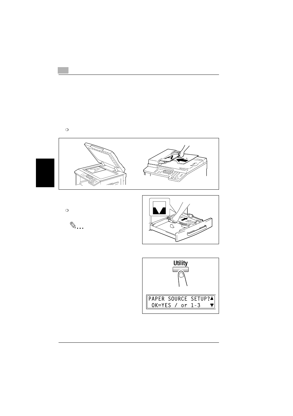3 copying onto various types of media, To copy onto ohp transparencies, Copying onto various types of media -6 | To copy onto ohp transparencies -6 | Konica Minolta bizhub 180 User Manual | Page 83 / 256