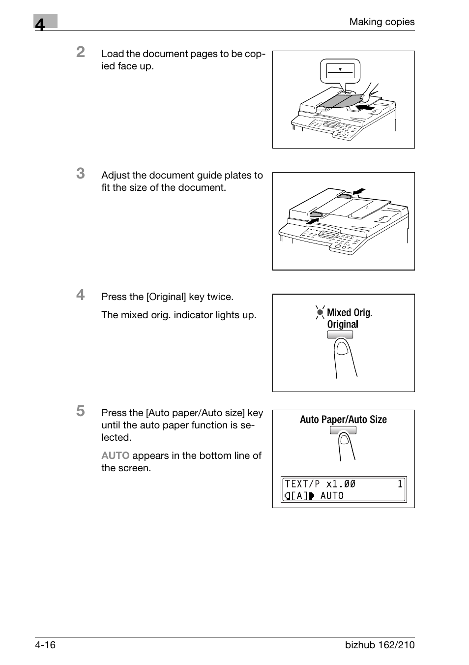 Konica Minolta BIZHUB 210 User Manual | Page 120 / 256