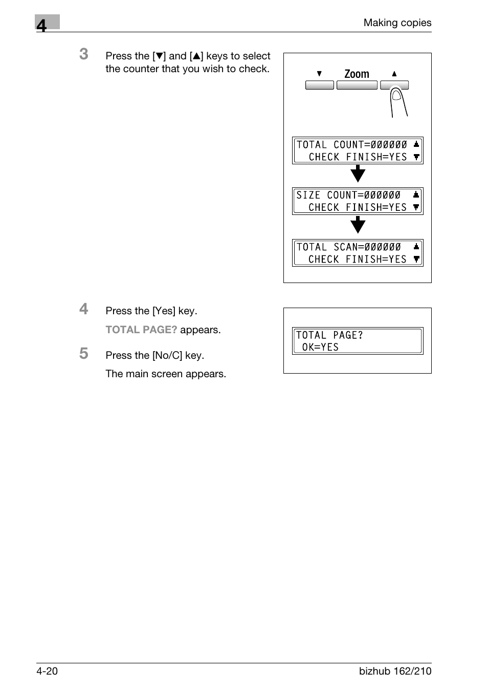 Konica Minolta BIZHUB 210 User Manual | Page 124 / 256