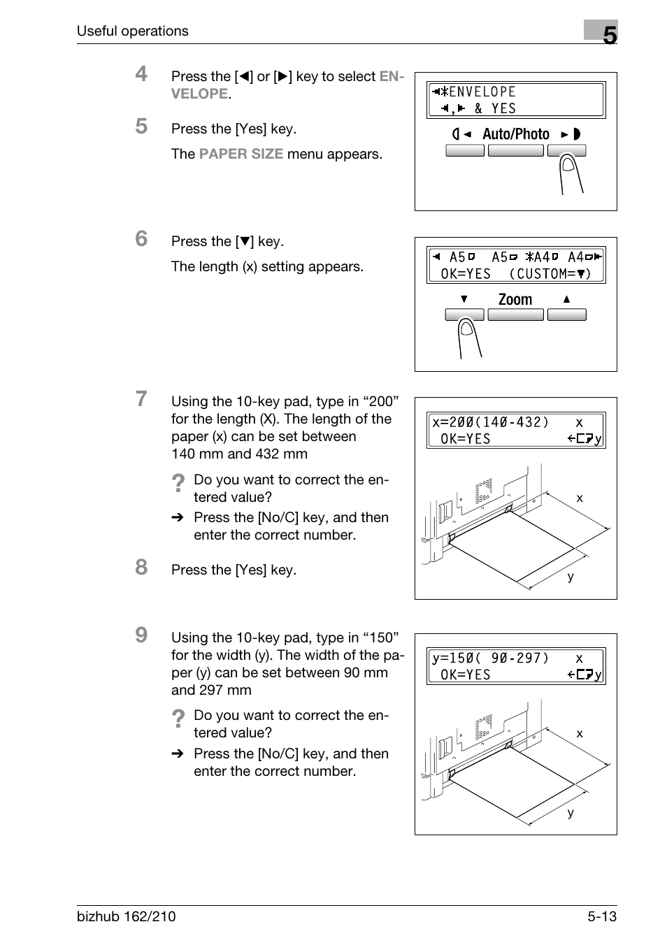 Konica Minolta BIZHUB 210 User Manual | Page 139 / 256