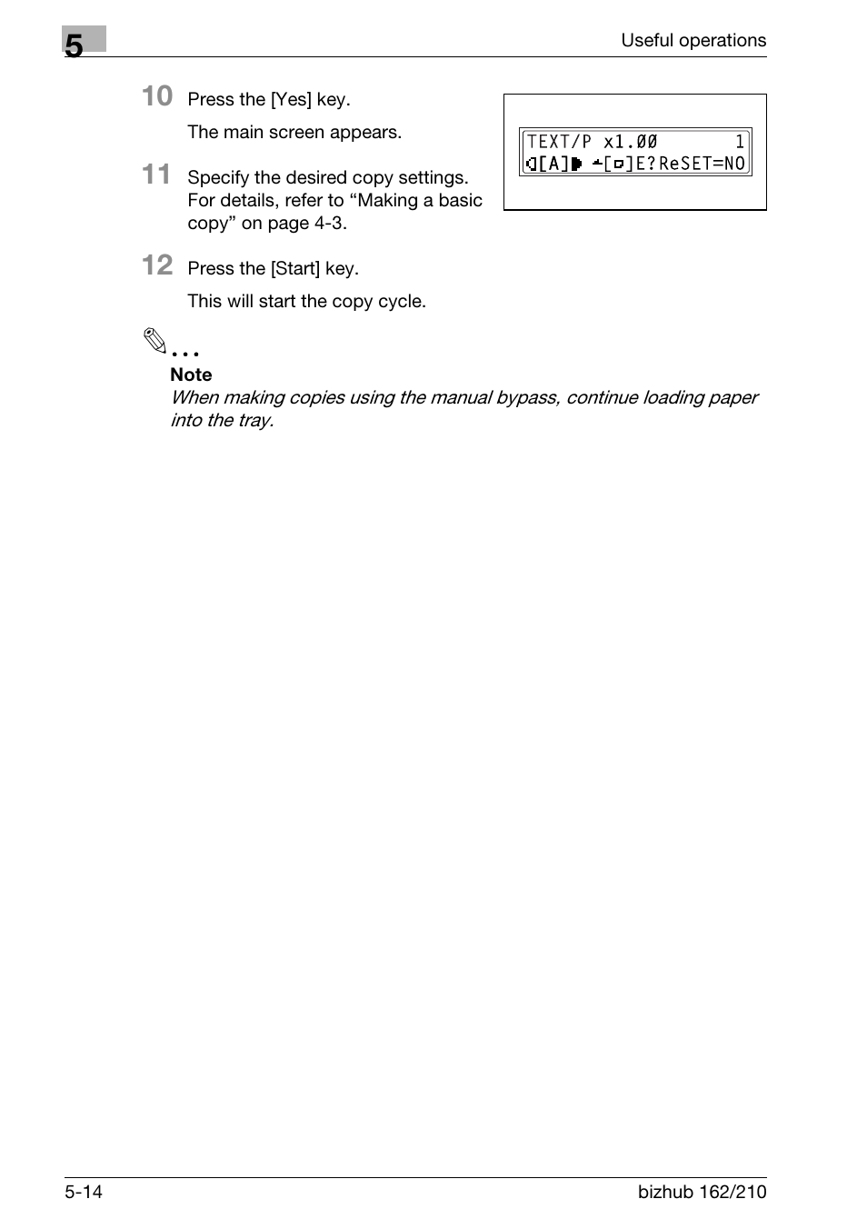 Konica Minolta BIZHUB 210 User Manual | Page 140 / 256