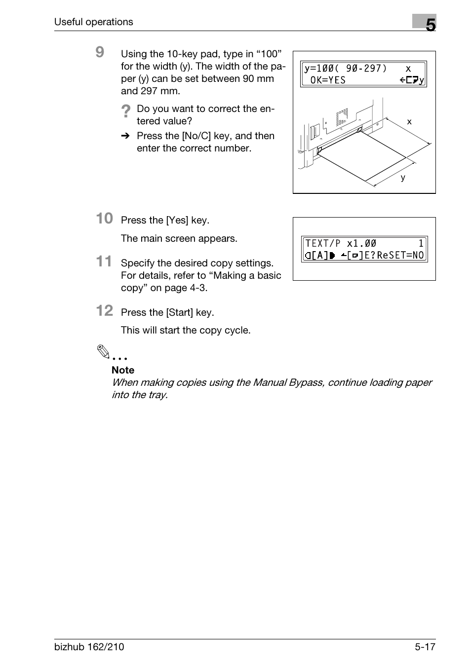 Konica Minolta BIZHUB 210 User Manual | Page 143 / 256