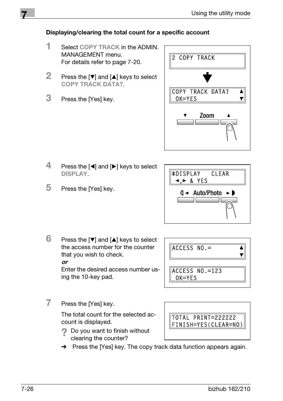 Konica Minolta BIZHUB 210 User Manual | Page 194 / 256