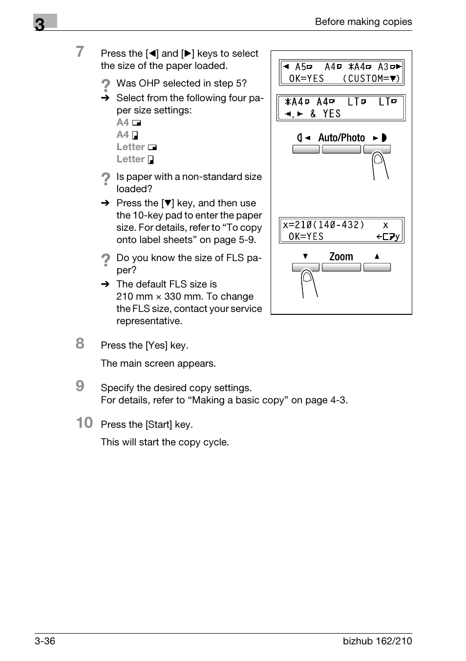 Konica Minolta BIZHUB 210 User Manual | Page 82 / 256