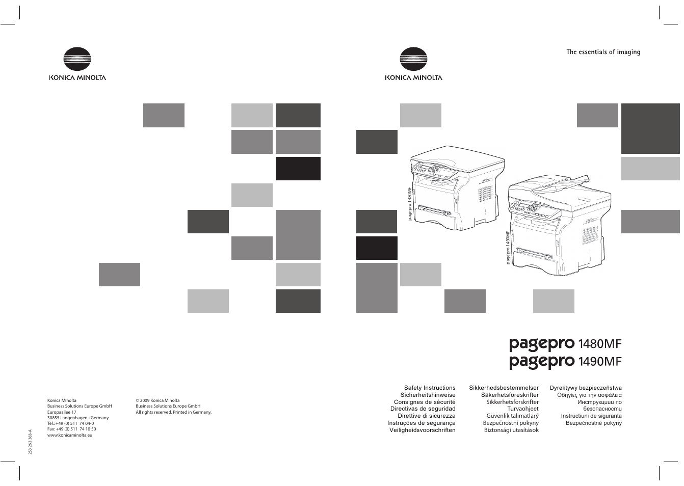 Konica Minolta PAGEPRO 1480MF User Manual | Page 198 / 198